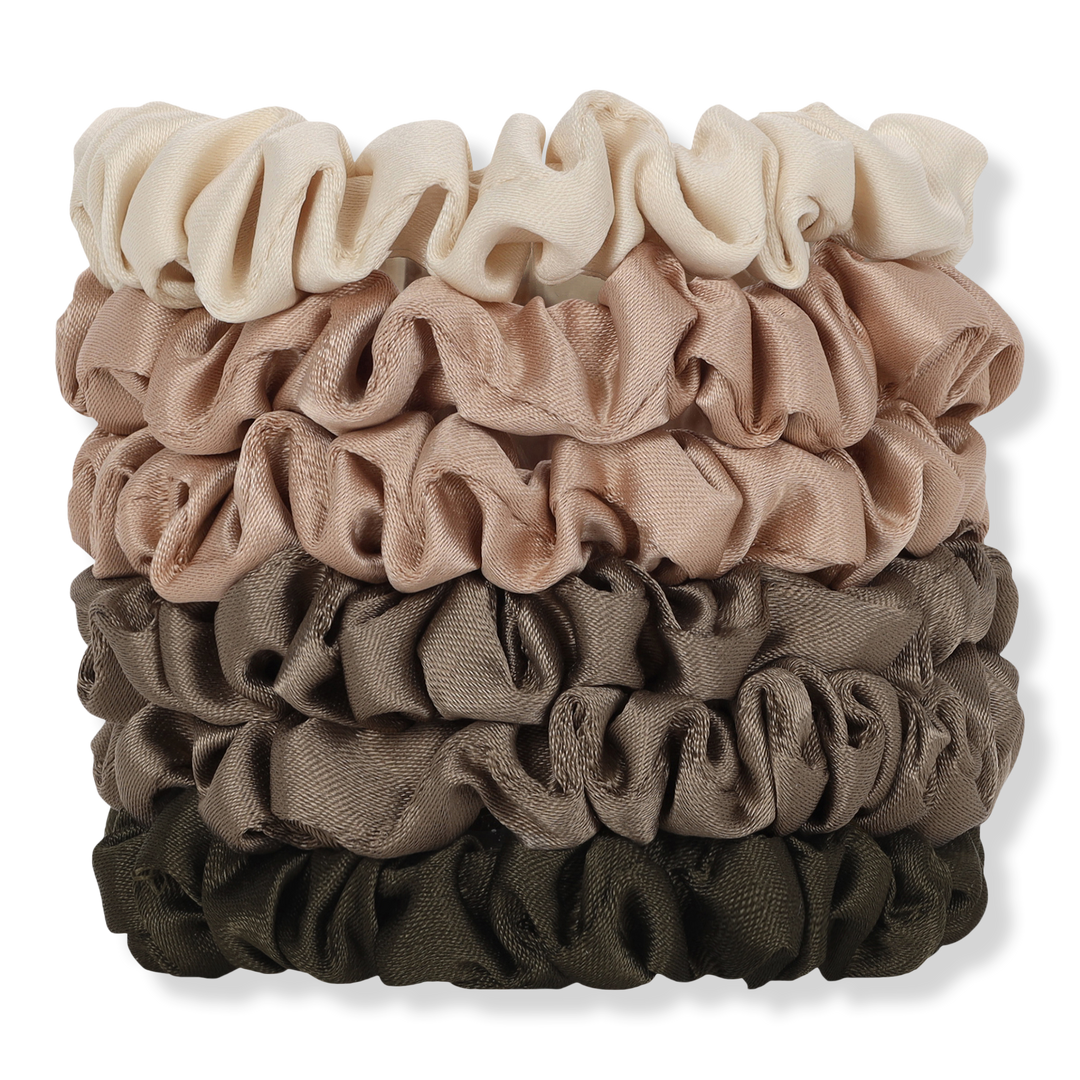 Kitsch Satin Ultra Petite Hair Scrunchies #1