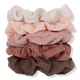 Terracotta Assorted Textured Scrunchies