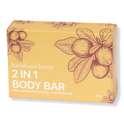 hanahana beauty 2-in-1 After Shower Moisturizing and Exfoliating Body Bar