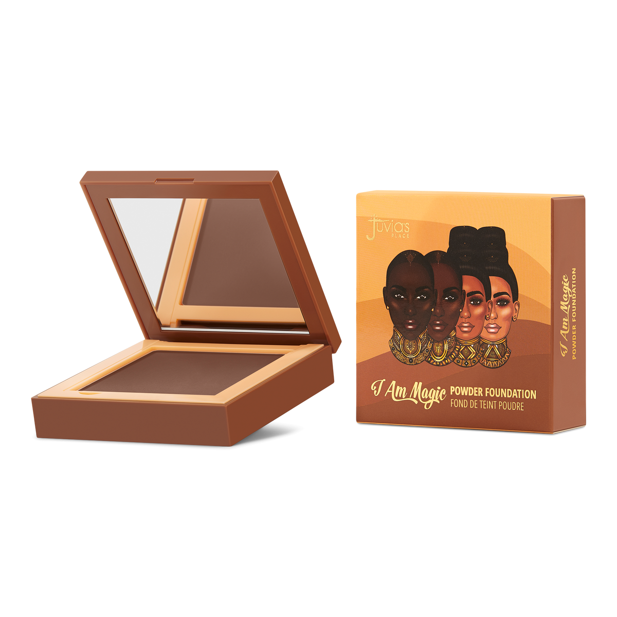 I am Magic Powder Foundation - Angola - Dark 1