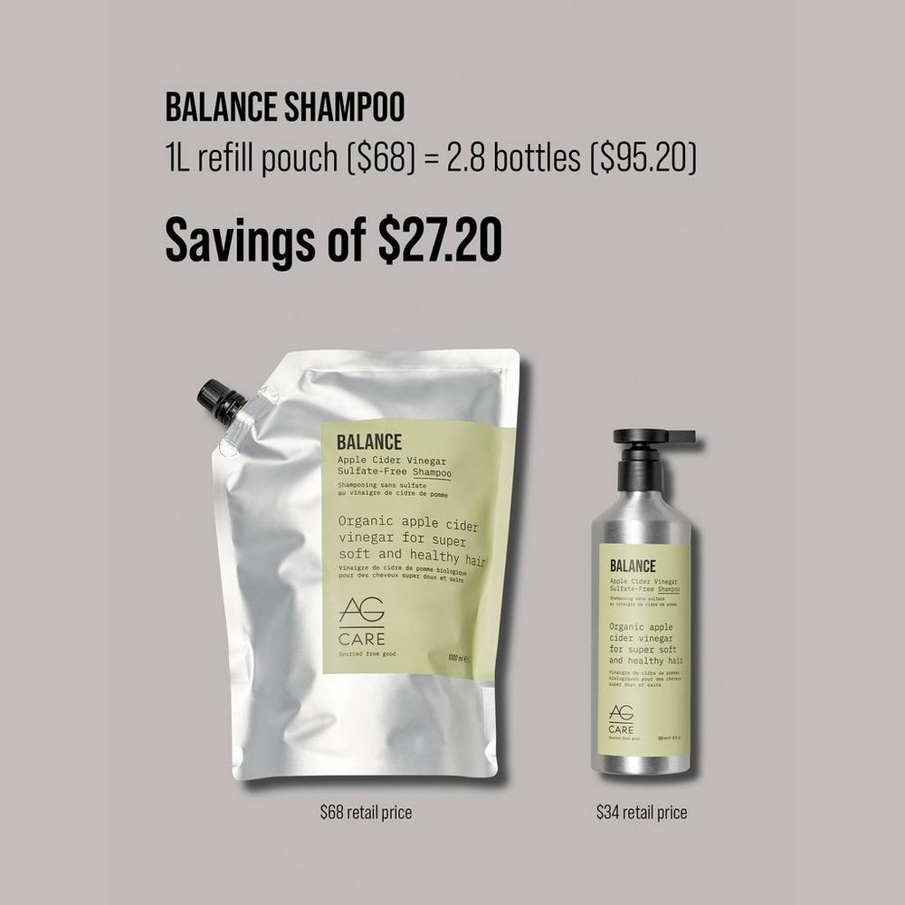 Balance Apple Cider Vinegar Sulfate-Free Shampoo