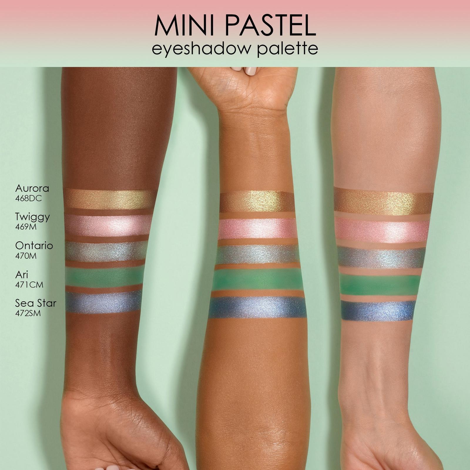 Natasha Denona Pastel Palette Swatches - Coffee & Makeup