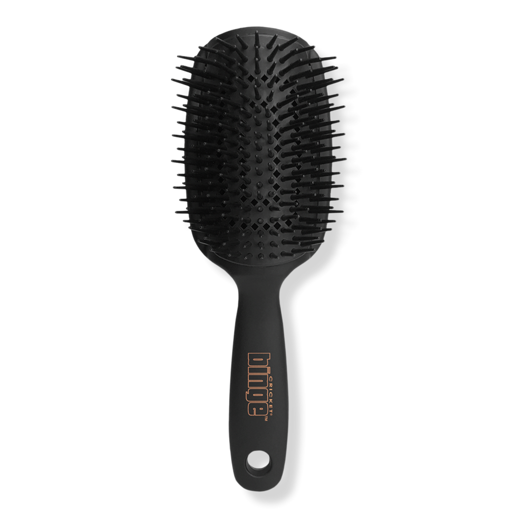 Kent round hair brush boar bristle black