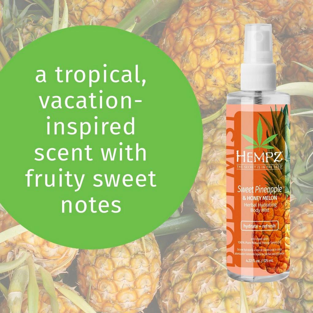 Pineapple Coconut 8 oz Body Oil Spray