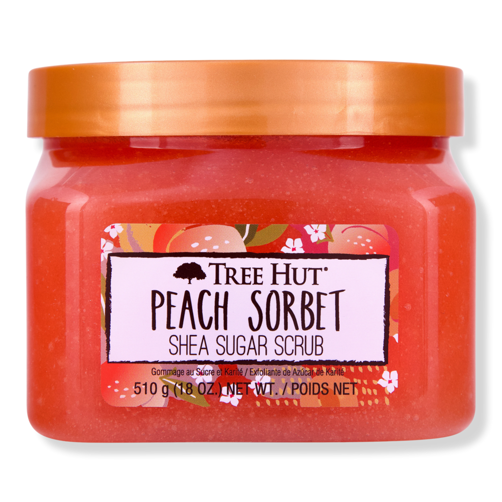Peach Sorbet Shea Sugar Body Scrub - Tree Hut