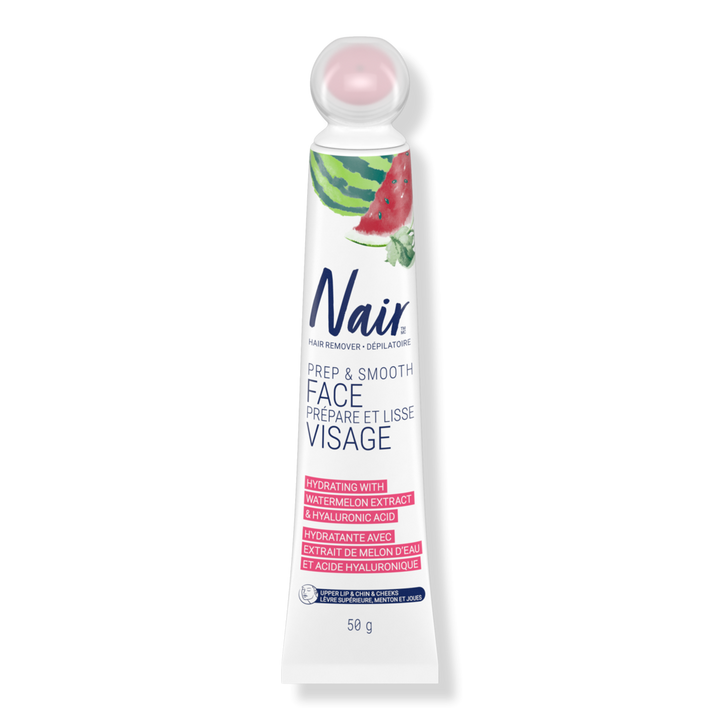 Nair Prep and Smooth Facial Hydrating Hair Remover with Watermelon & Hyaluronic Acid #1