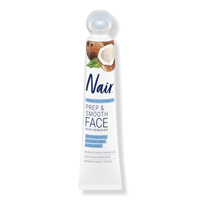 Nair Prep and Smooth Sensitive Facial Hair Remover and Exfoliant