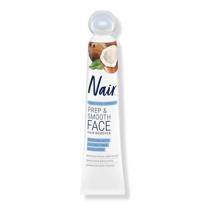 Nair Prep and Smooth Sensitive Facial Hair Remover with Coconut Milk and Collagen #1