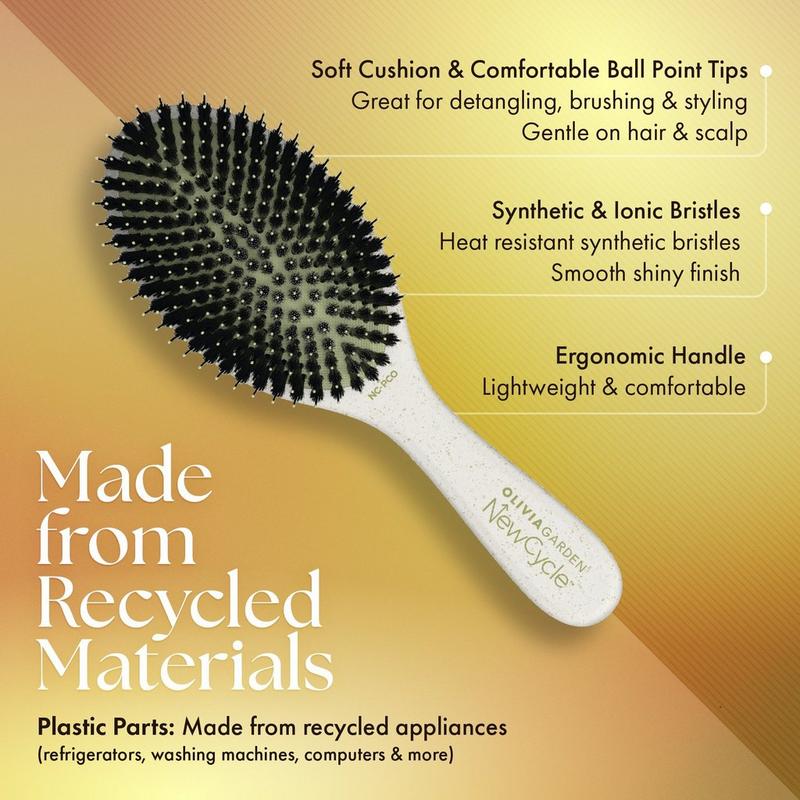 Olivia Garden - NewCycle Styling Combo Paddle Brush | Ulta Beauty