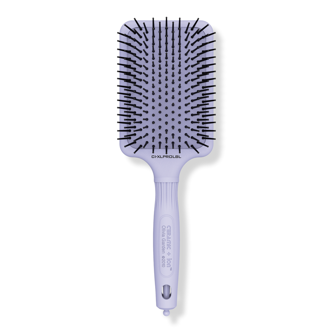 Olivia Garden Ceramic + Ion Blossom Anti-Static Cushioned Paddle Brush #1