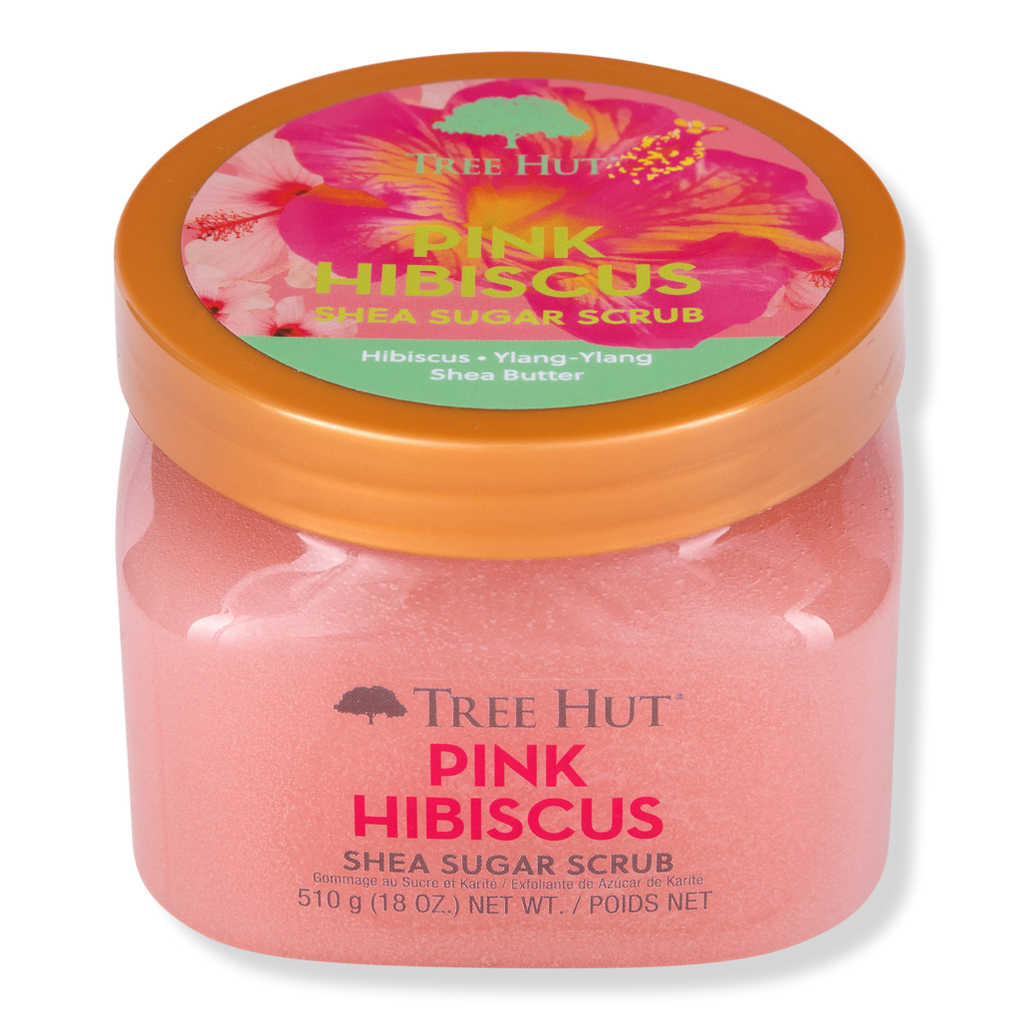 Pink Hibiscus Shea Sugar Body Scrub - Tree Hut
