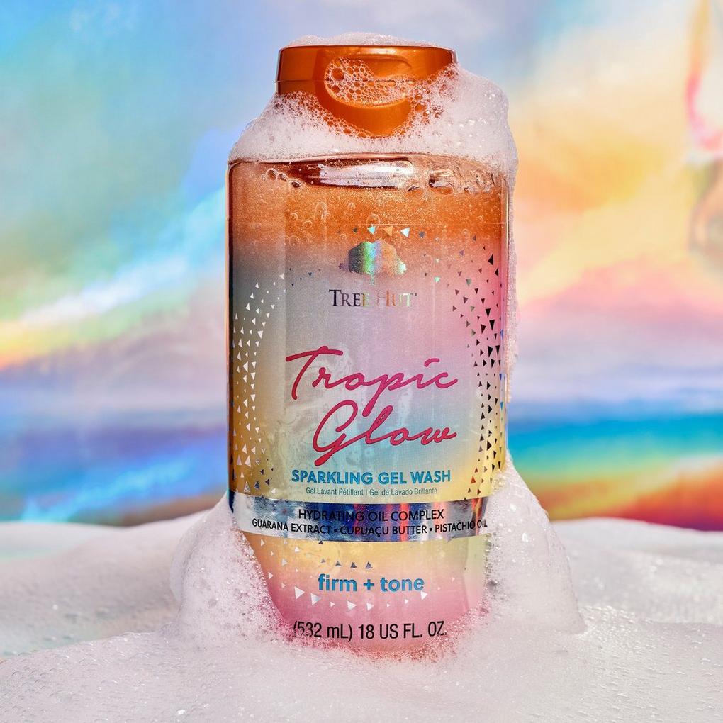 Tropic Glow Sparkling Gel Wash - Tree Hut