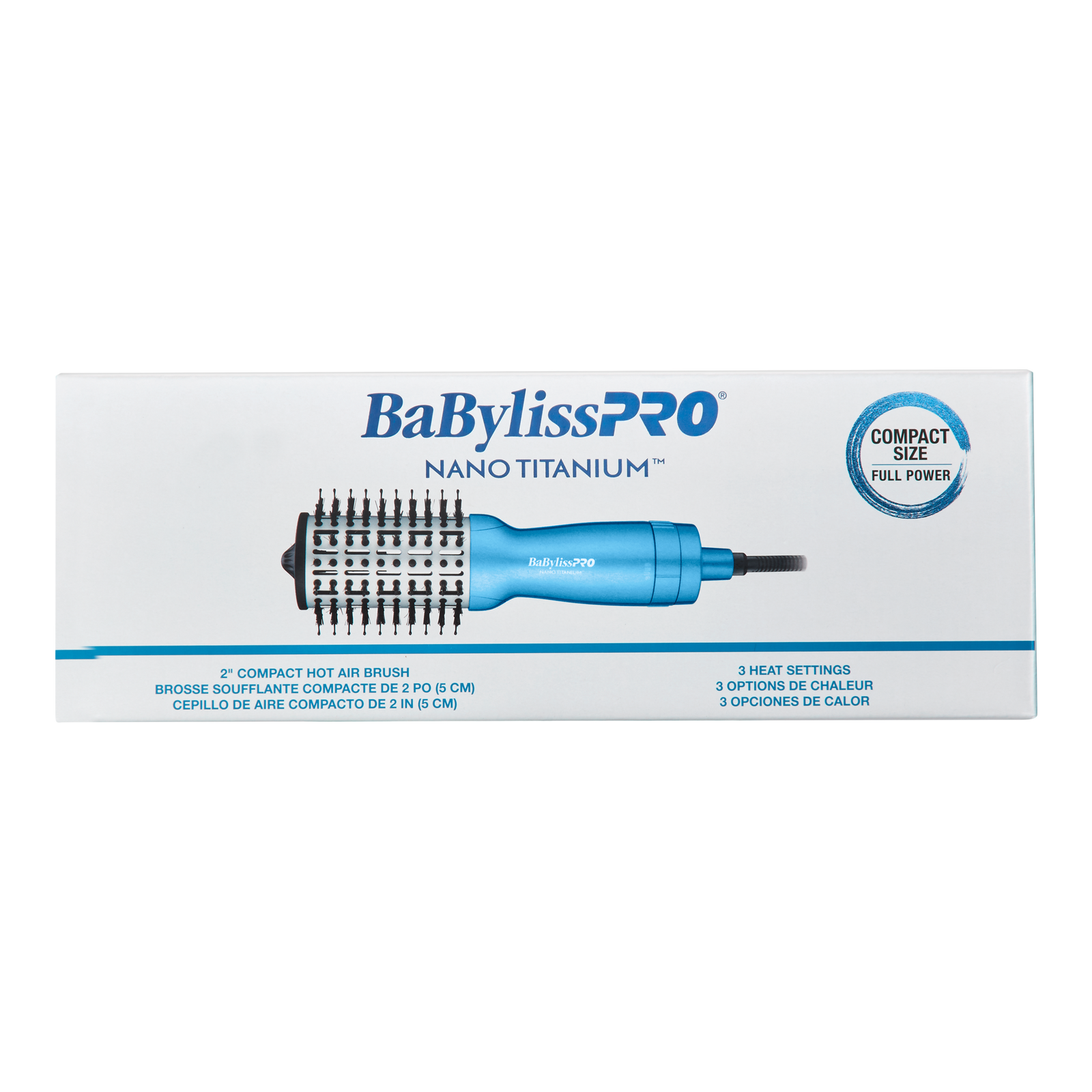 Nano Titanium Compact Hot Air Brush