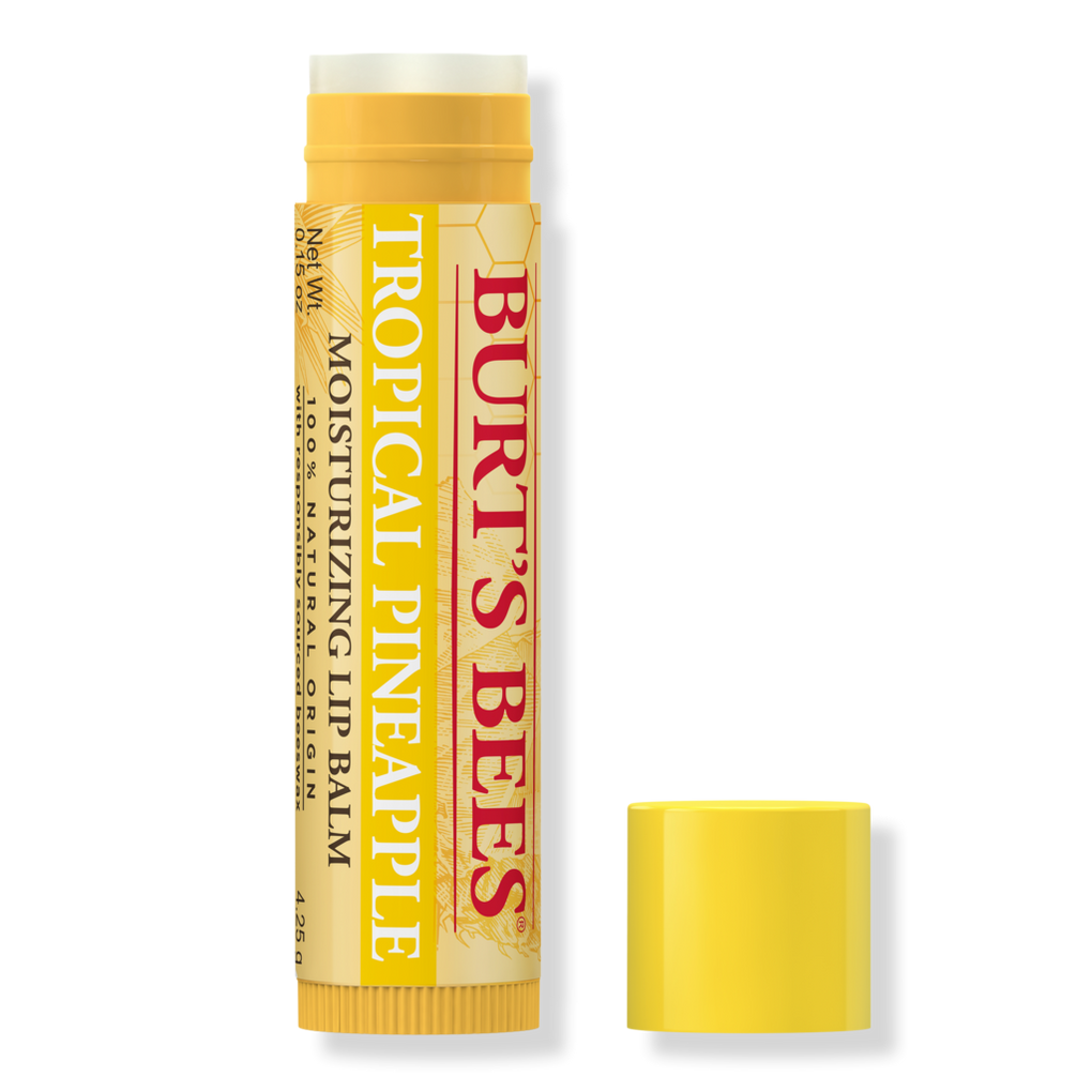 Burt's Bees 100% Natural Origin Moisturizing Lip Balm, Tropical