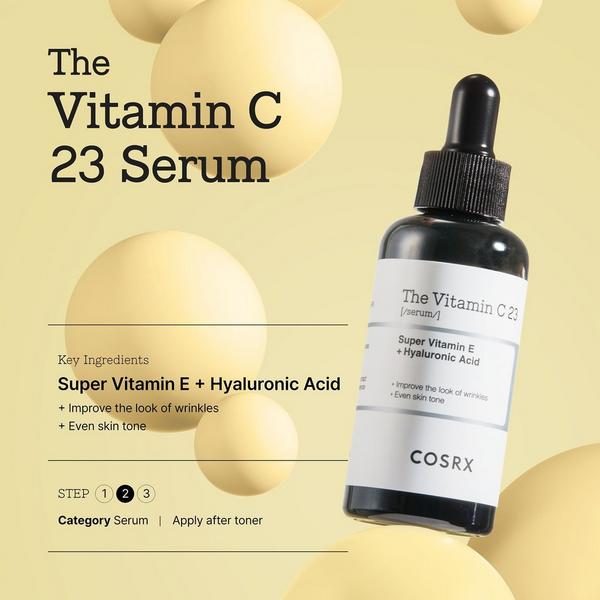 COSRX The Vitamin C 23 Serum with Super Vitamin E + Hyaluronic Acid #2