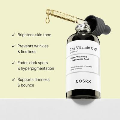 The Vitamin C 23 Serum with Super Vitamin E + Hyaluronic Acid