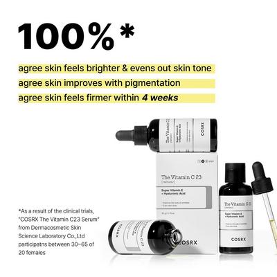 The Vitamin C 23 Serum with Super Vitamin E + Hyaluronic Acid