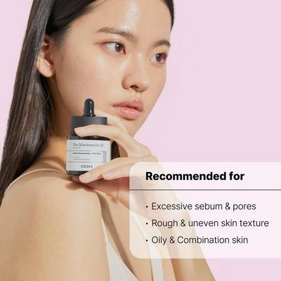 The Niacinamide 15 Serum with Acetyl Glucosamine + Zinc PCA