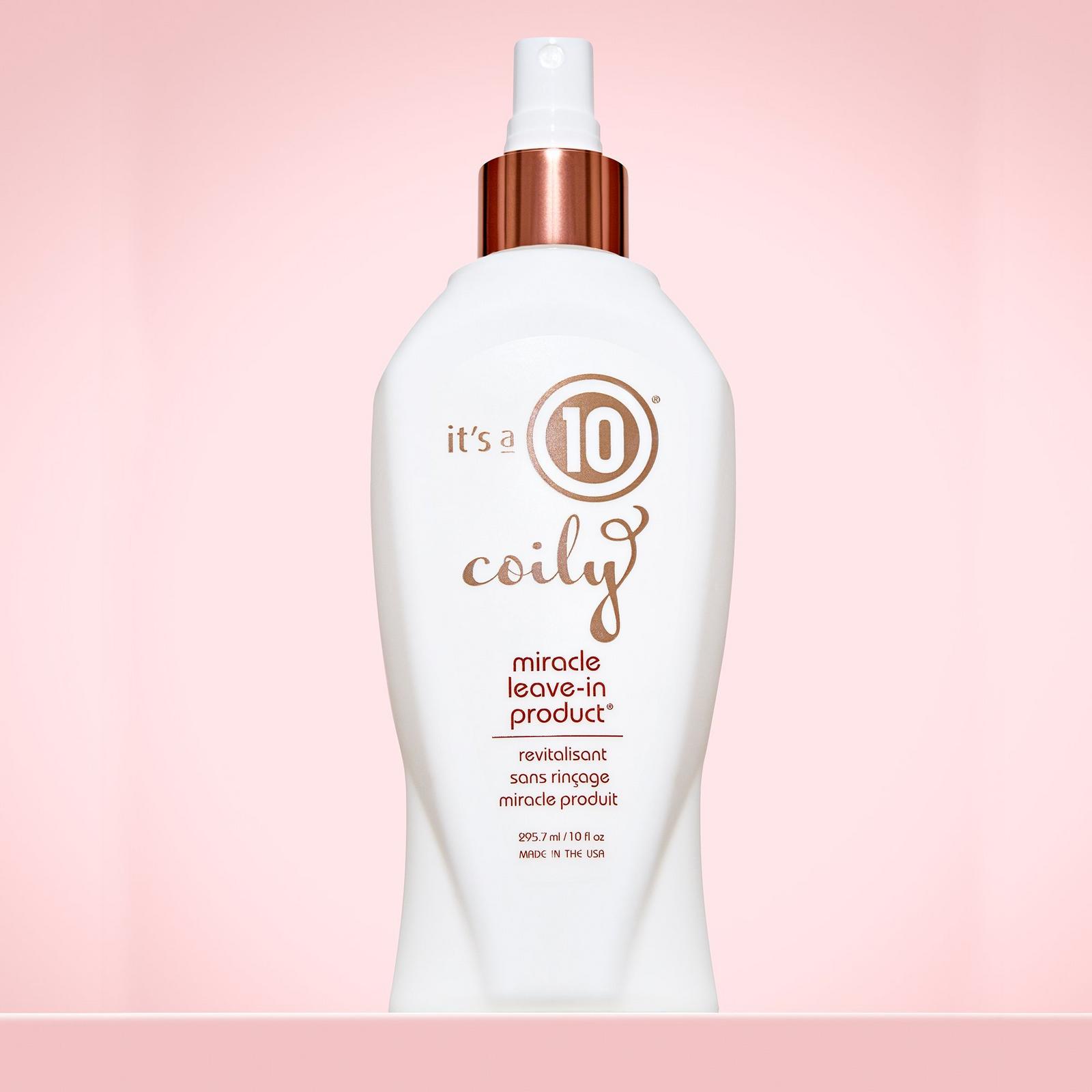 Coily Miracle Leave-In Product With 10 Benefits