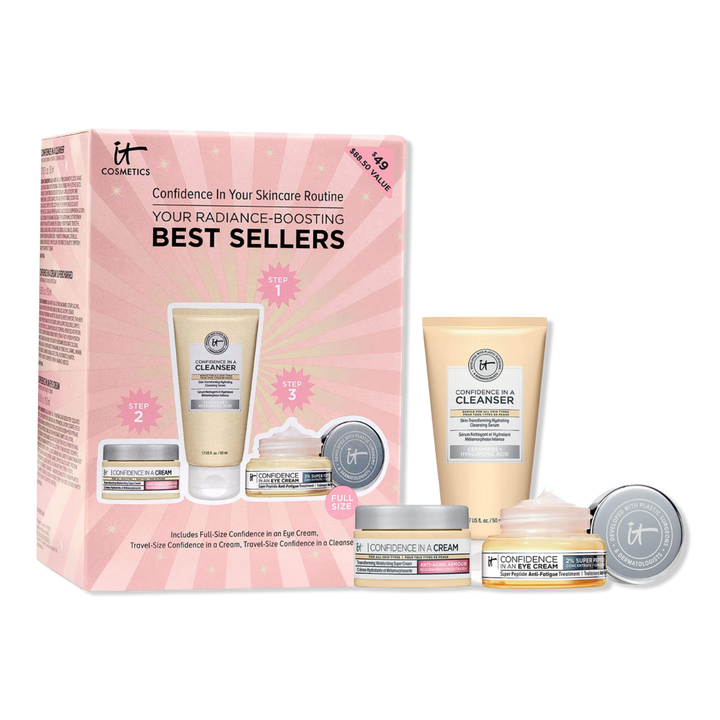 IT Cosmetics Your Radiance Boosting Best Sellers Skincare Gift Set #1