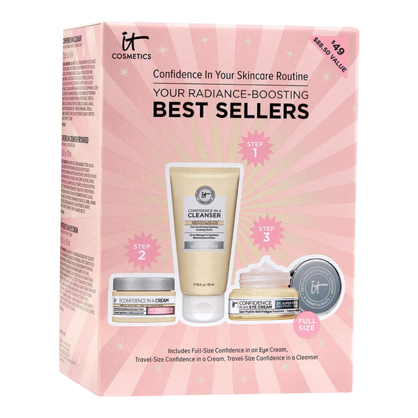 IT Cosmetics Your Radiance Boosting Best Sellers Skincare Gift Set #3