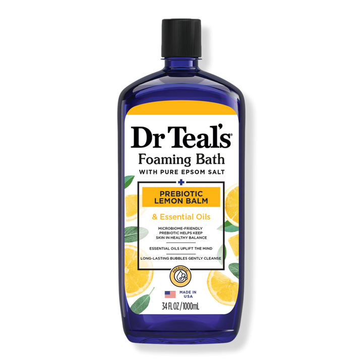 Dr Teal's Foaming Bath with Prebiotic Lemon Balm and Essential Oil Blend #1