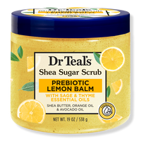 Shea Sugar Body Scrub with Prebiotic Lemon Balm and Essential Oils
