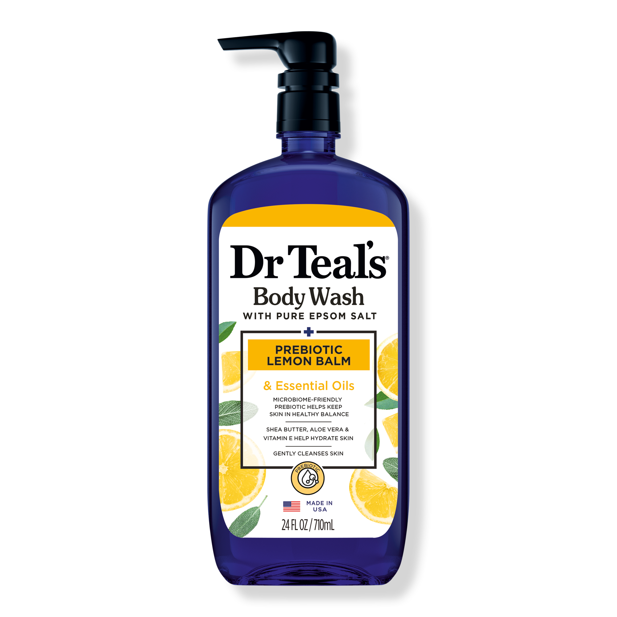 Dr Teal's Body Wash with Prebiotic Lemon Balm and Essential Oil Blend #1