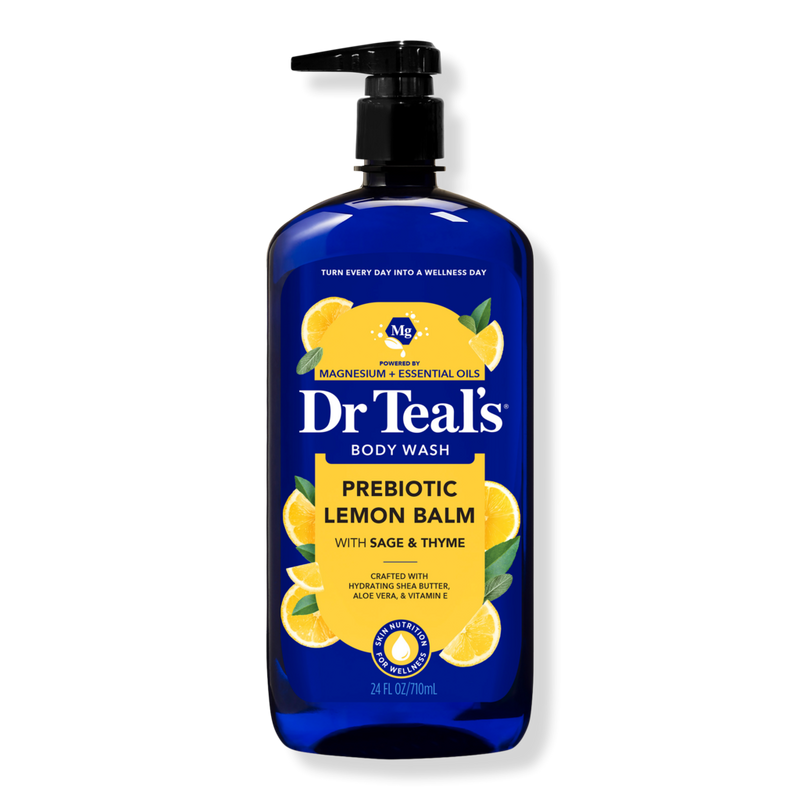 Dr Teal's - Body Wash with Prebiotic Lemon Balm and Essential Oil