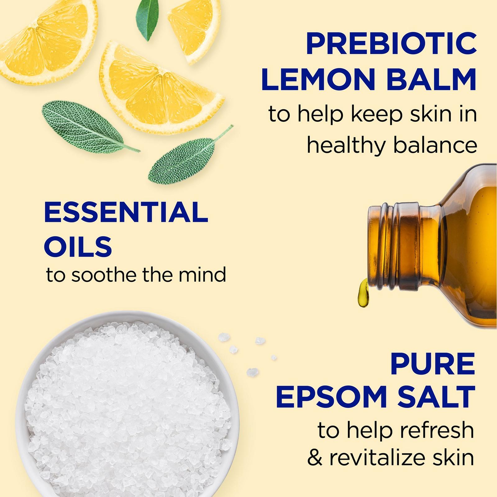 Body Wash with Prebiotic Lemon Balm and Essential Oil Blend
