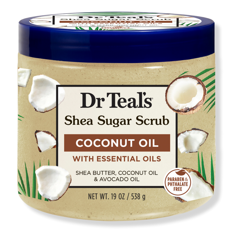 Shea Sugar Body Scrub with Coconut Oil and Essential Oils