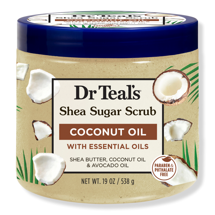 Shea Sugar Body Scrub with Coconut Oil and Essential Oils Dr Teal's