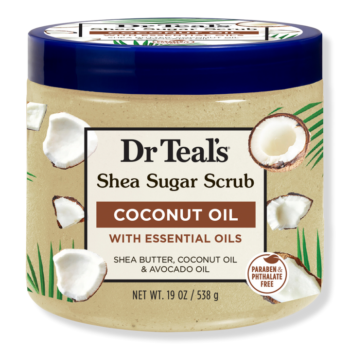 Dr Teal's Shea Sugar Body Scrub with Coconut Oil and Essential Oils #1