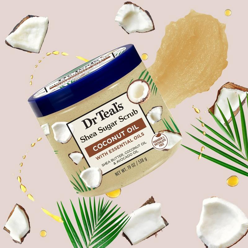 Shea Sugar Body Scrub with Coconut Oil and Essential Oils