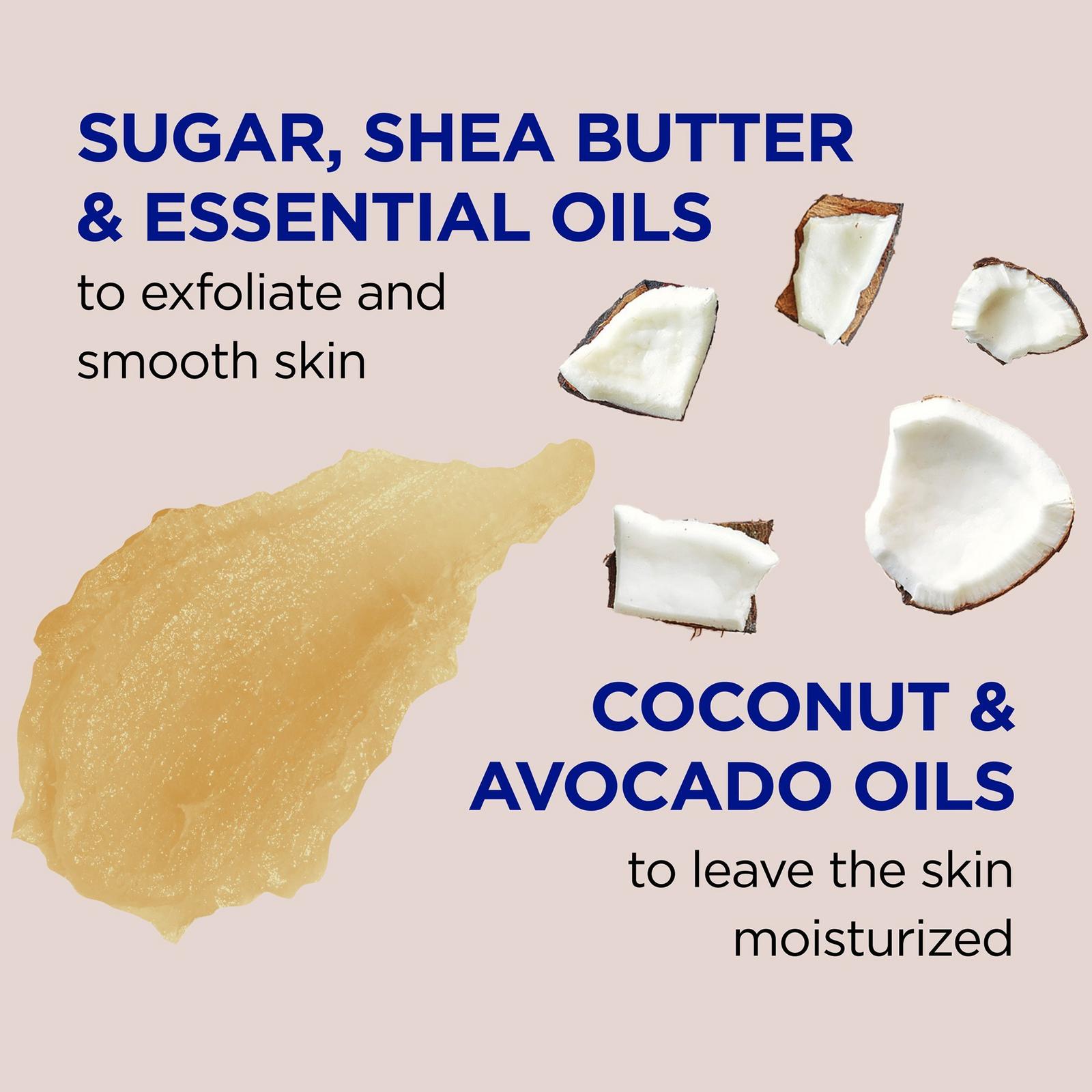 Shea Sugar Body Scrub with Coconut Oil and Essential Oils