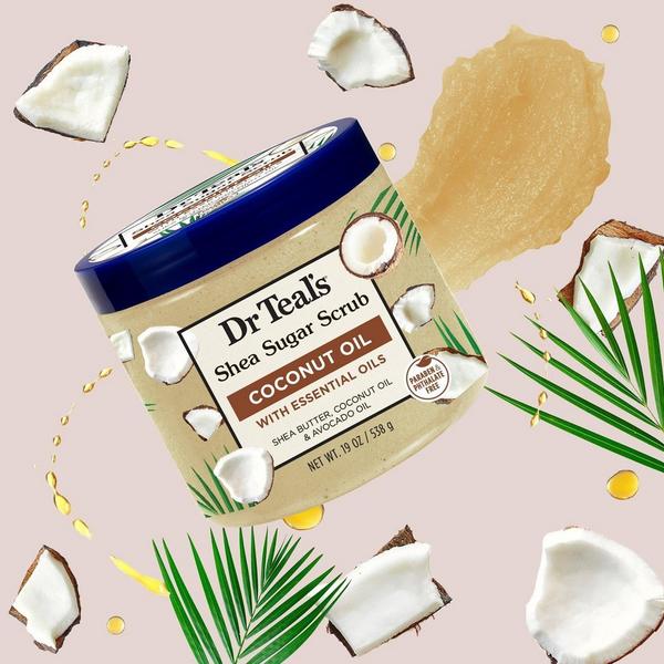 Dr Teal's Shea Sugar Body Scrub with Coconut Oil and Essential Oils #4