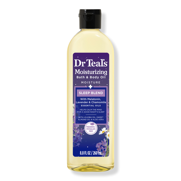 Dr Teal's Moisturizing Bath & Body Oil with Melatonin & Essential Oils #1