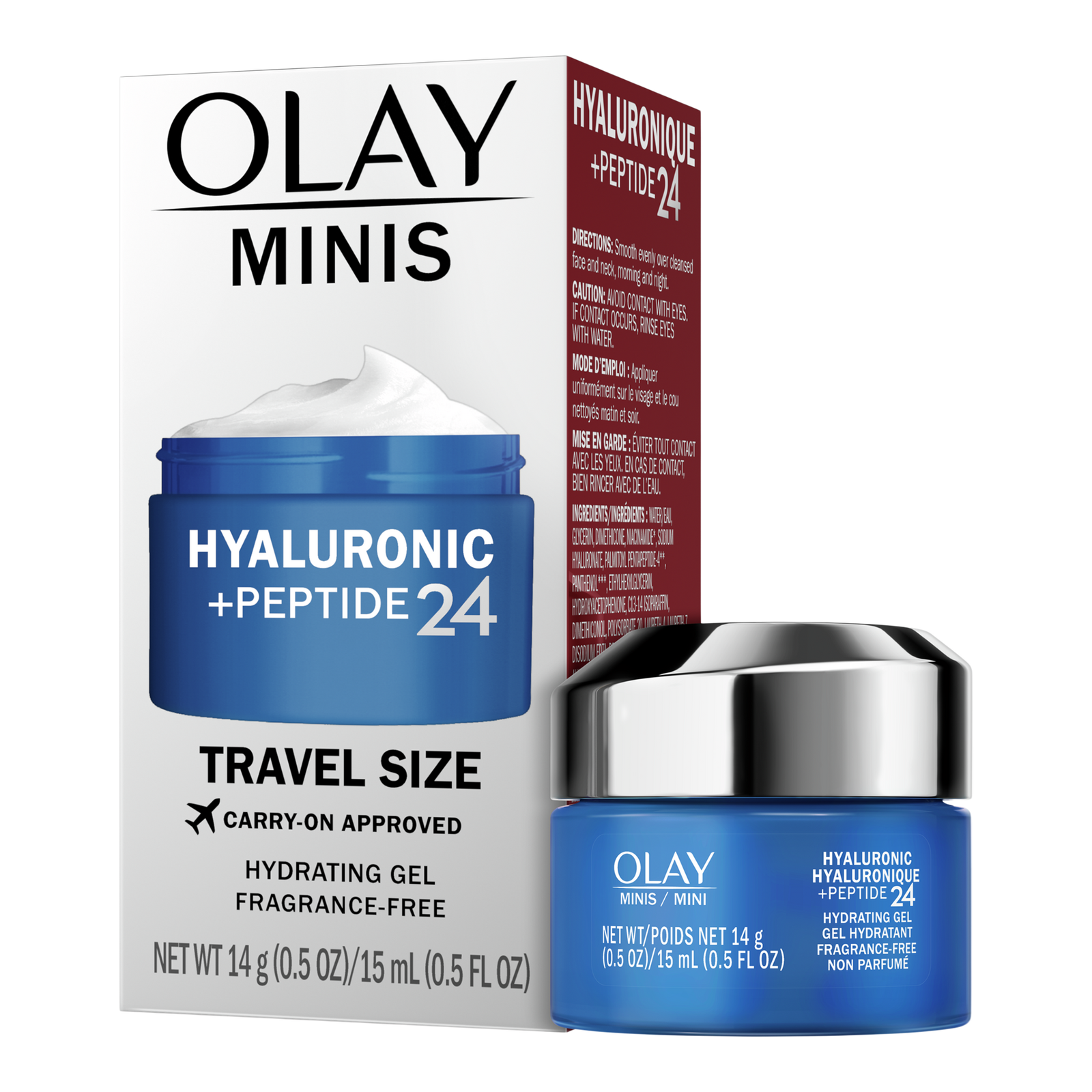 Mini Hyaluronic + Peptide 24 Hydrating Gel
