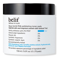 Aqua Bomb PHA Exfoliating Toner Pads