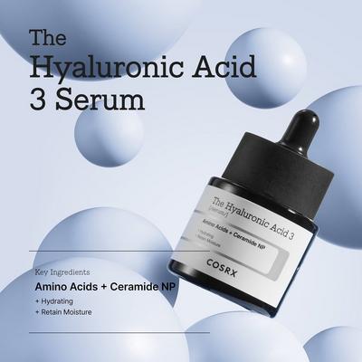 The Hyaluronic Acid 3 Serum with Amino Acids + Ceramide NP