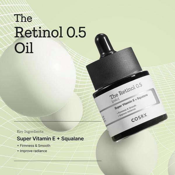 COSRX The Retinol 0.5 Oil with Super Vitamin E + Squalane #3