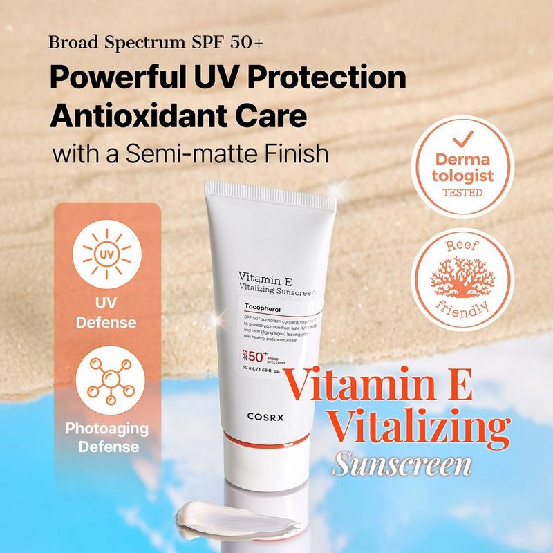 COSRX - Vitamin E Vitalizing Sunscreen SPF 50+ | Ulta Beauty