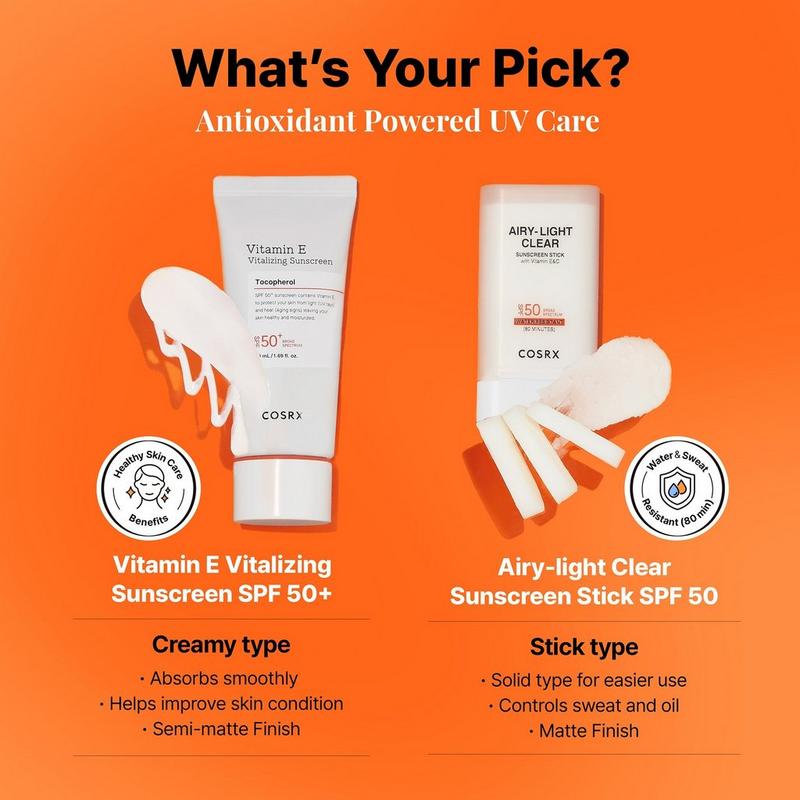 COSRX - Vitamin E Vitalizing Sunscreen SPF 50+ | Ulta Beauty