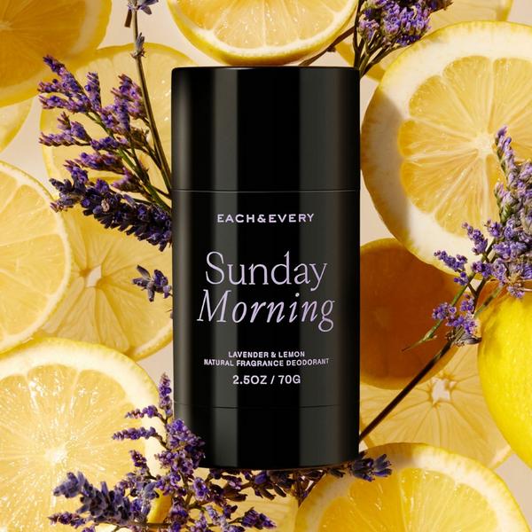 Each & Every Sunday Morning Lavender & Lemon Natural Fragrance Deodorant #4