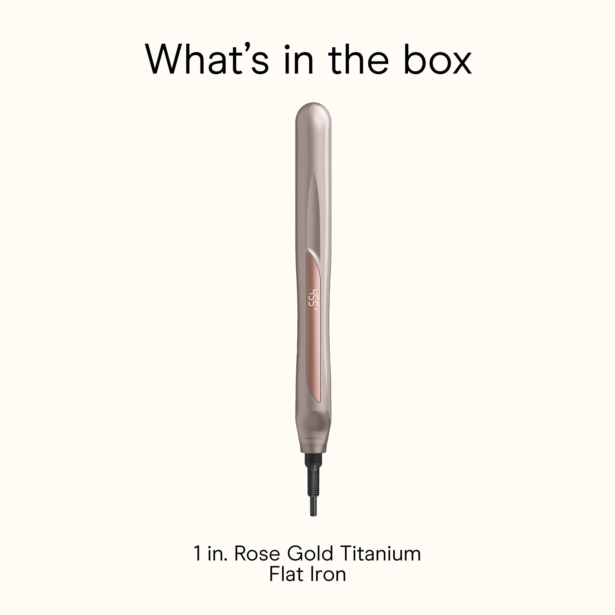 Титановый утюжок для волос Conair Rose Gold — фото 2