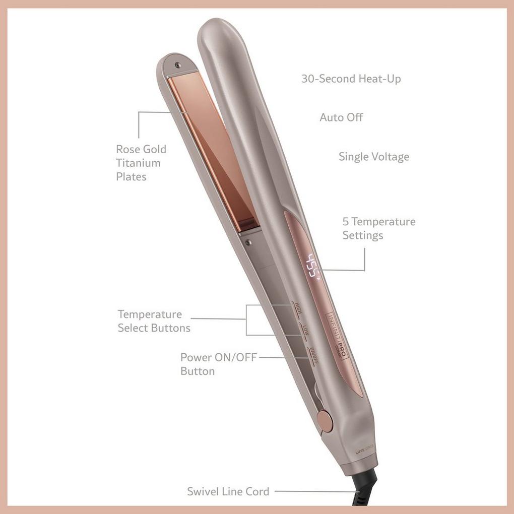 Conair rose gold straightener sale