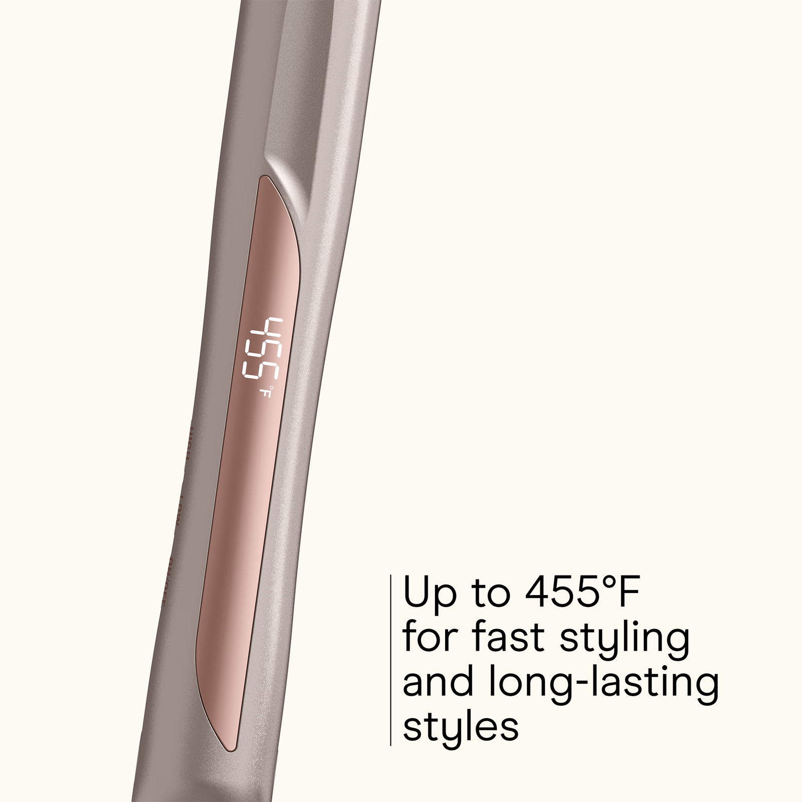 InfinitiPRO By Conair Titanium Flat Iron Smooth & Shine Luxe Series - Rose Gold