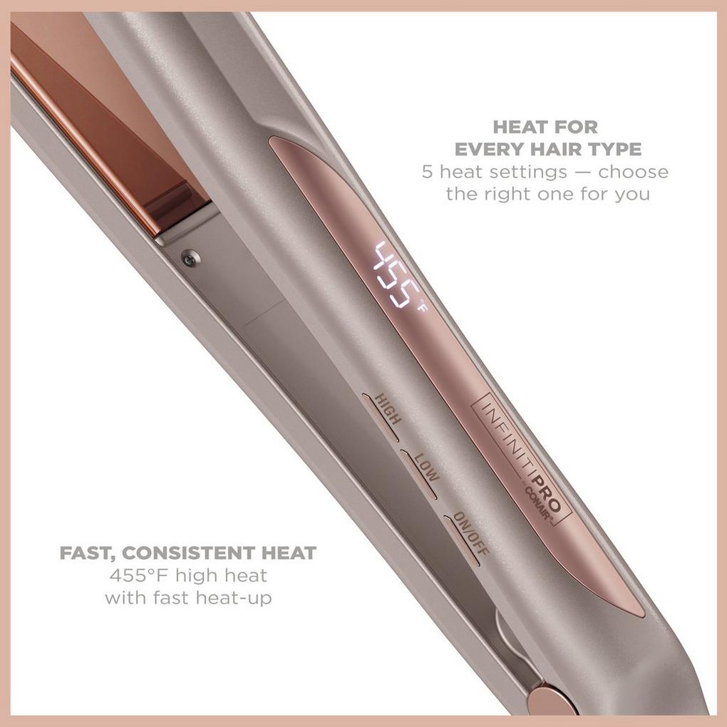 Infiniti pro flat iron hotsell rose gold