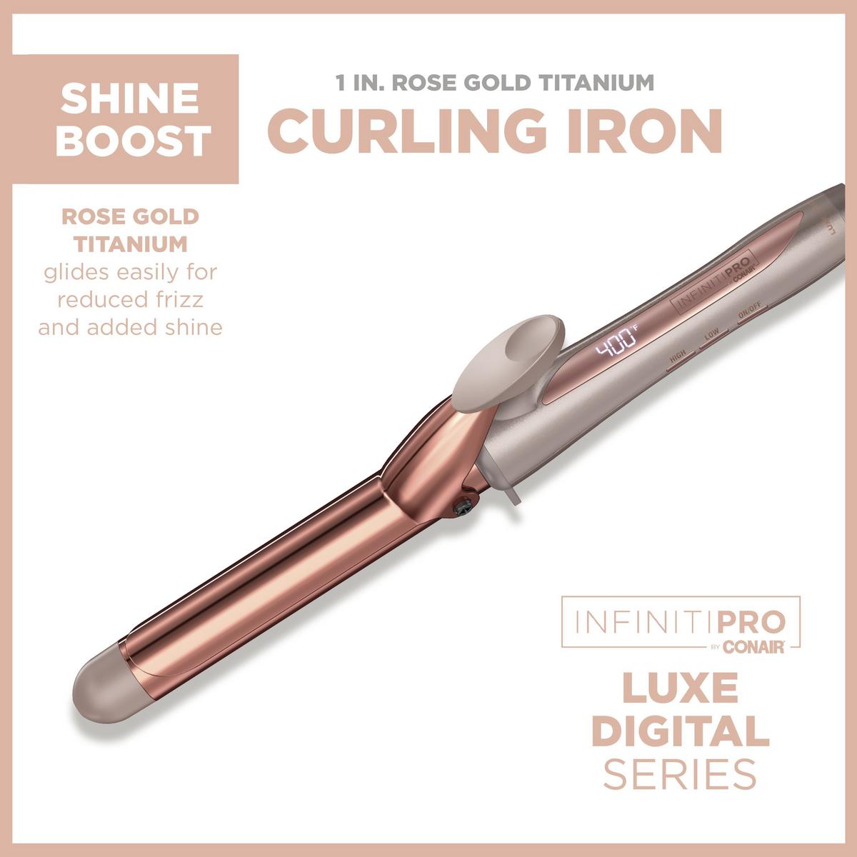 Infiniti pro rose gold curling iron hotsell