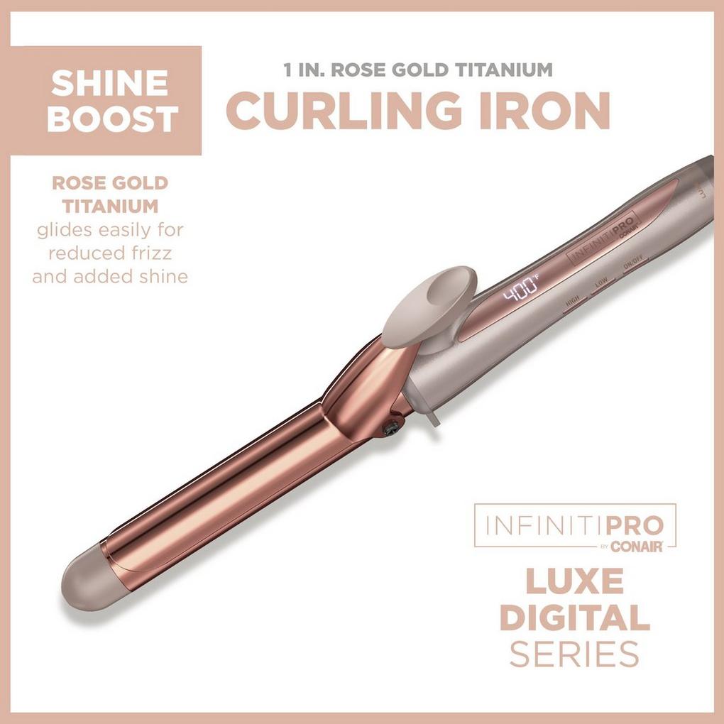 Conair rose shop gold curling wand